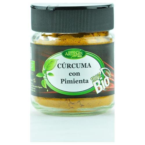 Tarro Grande Curcuma Con Pimienta Eco  80 G