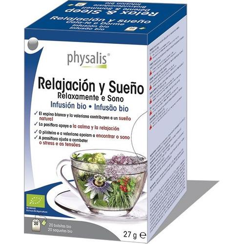 Relax Y Sueño Infusión - Physalis - 20 Bolsitas
