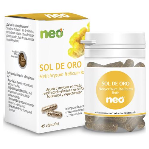 Fitogranulos Sol De Oro - Neovital - 45 cápsulas
