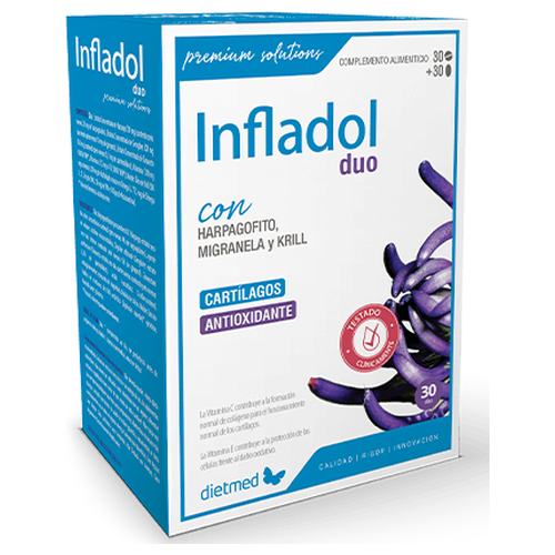 Infladol - Dietmed - 30 Cápsulas + 30 Comprimidos