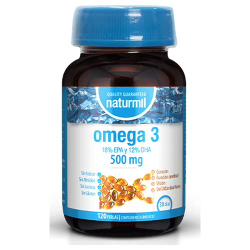 Omega 3 500 mg. - Dietmed - 120 perlas.