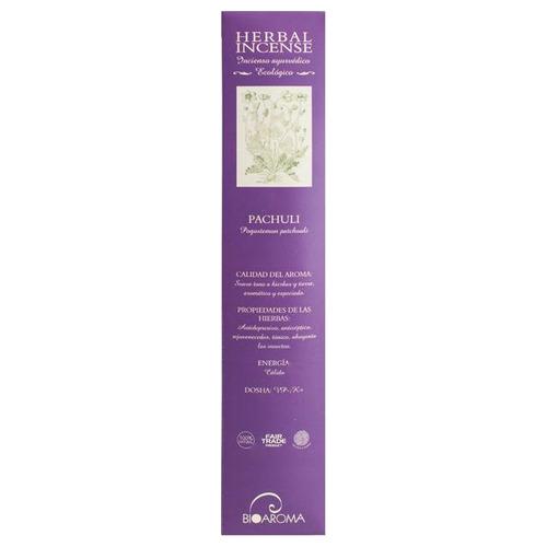 Incienso Eco Bioaroma De Pachuli 12 Varillas