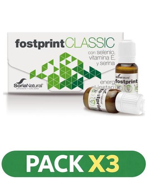 Pack x3 Fost Print Classic - Soria Natural - 20 viales