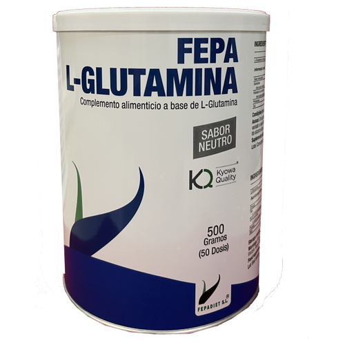 Fepa L-Glutamina Neutro - Fepadiet - 500 gramos