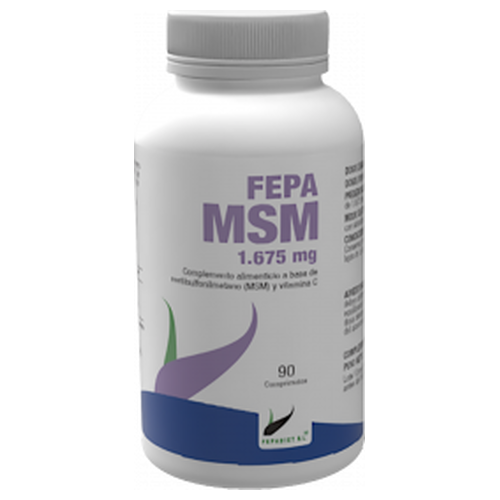 Fepa-MSM + Vit C - Fepadiet - 90 comprimidos