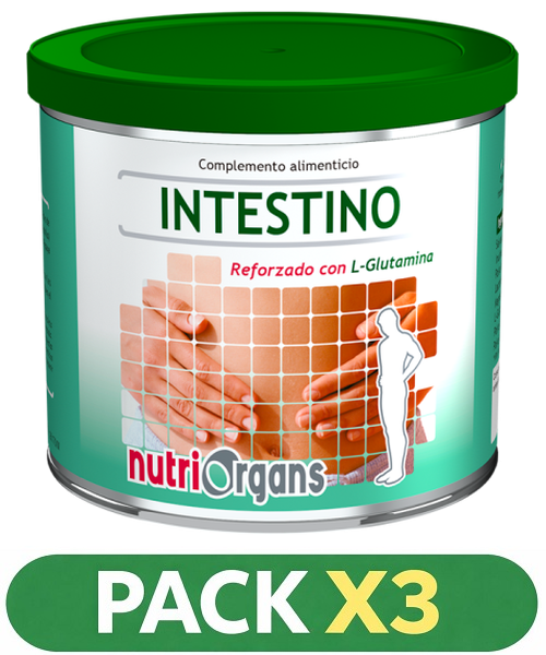 Pack x3 Nutriorgans - Intestino - Tongil - 250 gramos