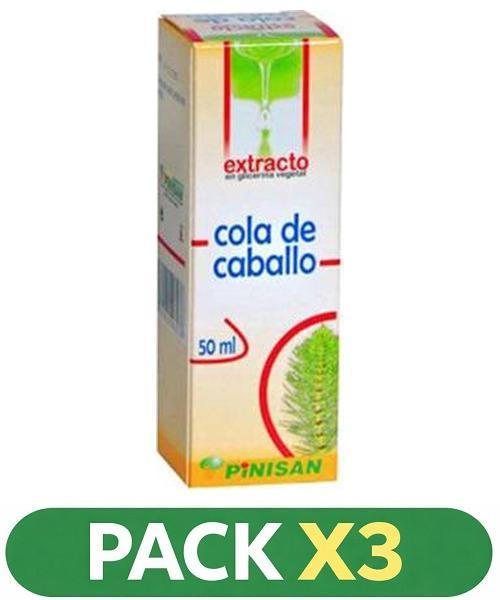 Pack x3 Extracto Cola Caballo - Pinisan - 50 ml.
