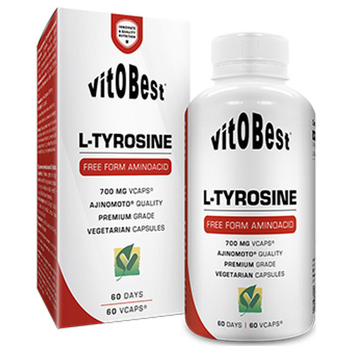 L-Tyrosine - Vitobest - 60 cápsulas