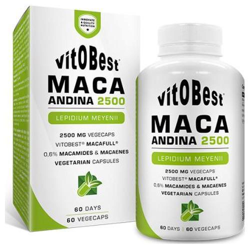 Maca Andina 2500 - Vitobest - 60 cápsulas