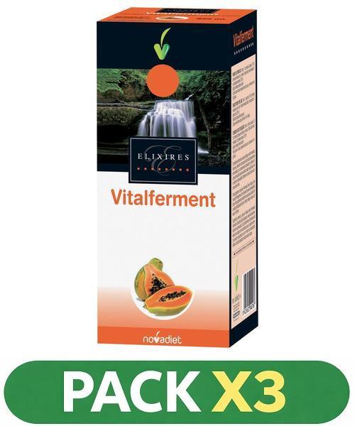 Pack x3 Vitalferment - Novadiet - 250 ml.