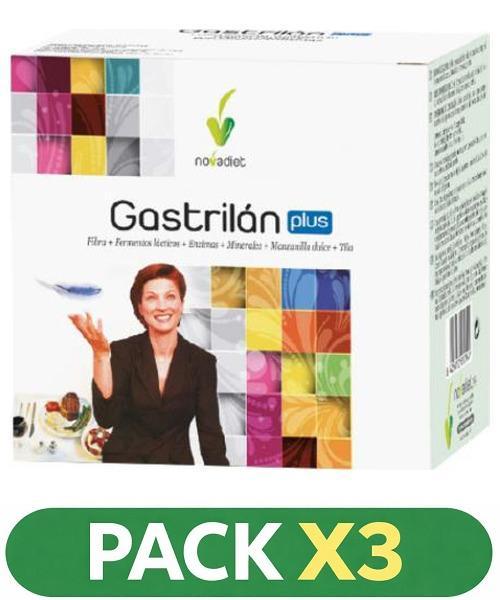 Pack x3 Gastrilan Plus - Novadiet - 20 sobres