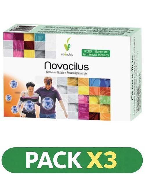 Pack x3 Novacilus - Novadiet - 30 cápsulas