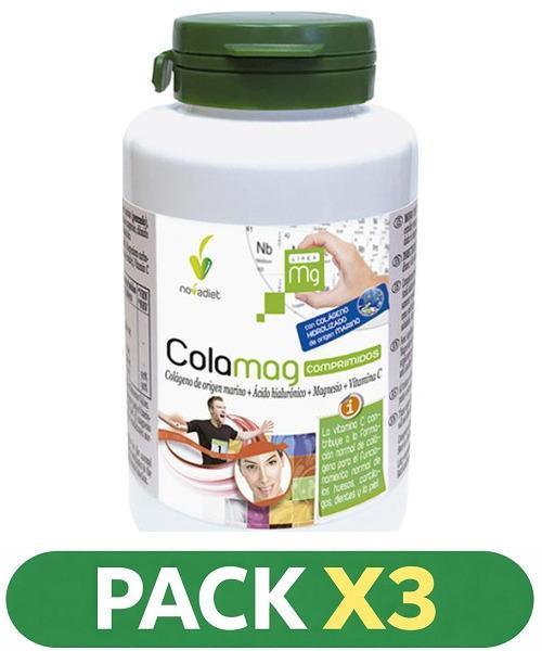 Pack x3 Colamag Comprimidos - Novadiet - 180 comprimidos.