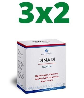 Pack 3x2 Dinadi - Dinadiet - 60 cápsulas
