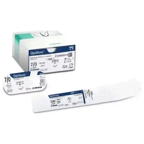 Sutura Optilene Racepack 2/0 Ds24 75cm 36uds Braun