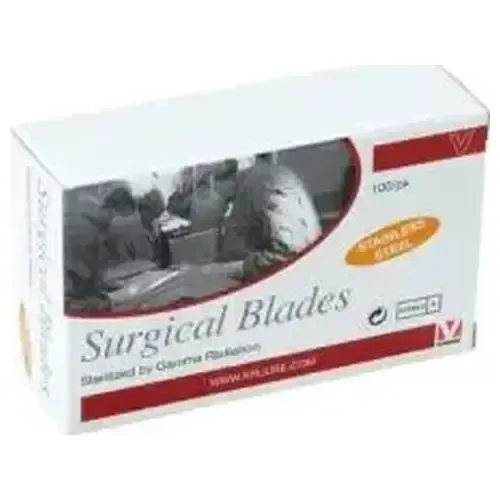Hoja Bisturi Desechable N 22 100ud Kruuse