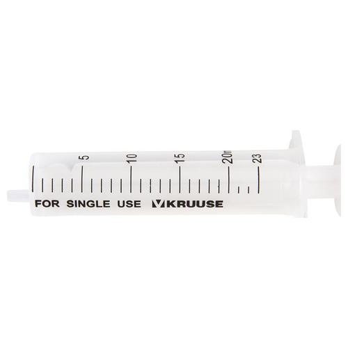 Jeringa Desec 2 Cuerpos Excono Concentrico 20ml 50ud Kruuse