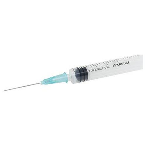 Jeringa Desec 3 Cuerpos 2 Ml Con Aguja 23g 100ud Kruuse