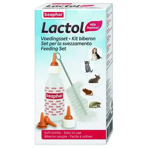 Beaphar Lactol Kit Biberon+6tetinas+limpiador