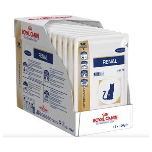 Royal Vet Feline Renal Pollo Pouch Caja 12x85gr