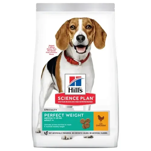 Hill's Hsp Canine Adult Perfect Weight Medium Pollo 12kg