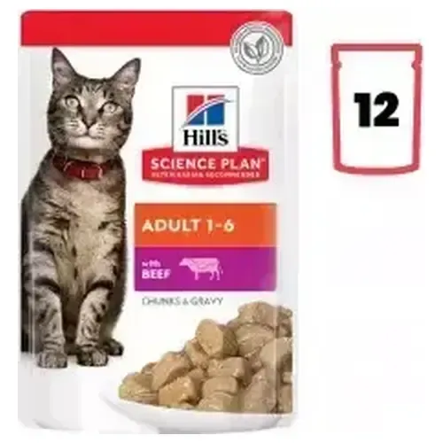 Hill's Hsp Feline Adult Ternera 12x85g