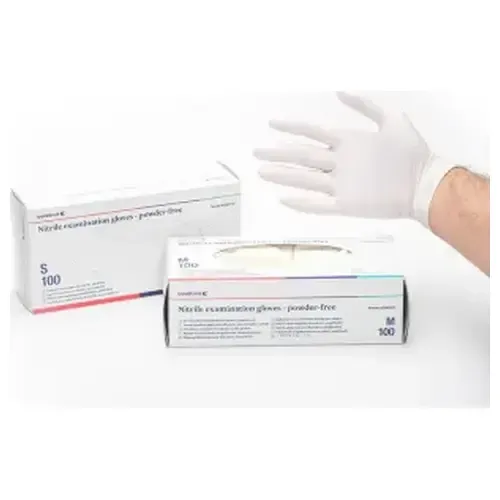 Guantes  Nitrilo Sem Pó Branco  S  100ud Covetrus  