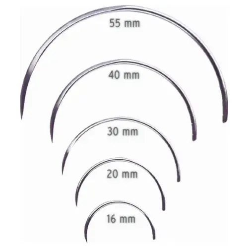 Agujas Sutura 1/2 Corte Sz 8 (50mm) Olho Regul 12u Covetrus