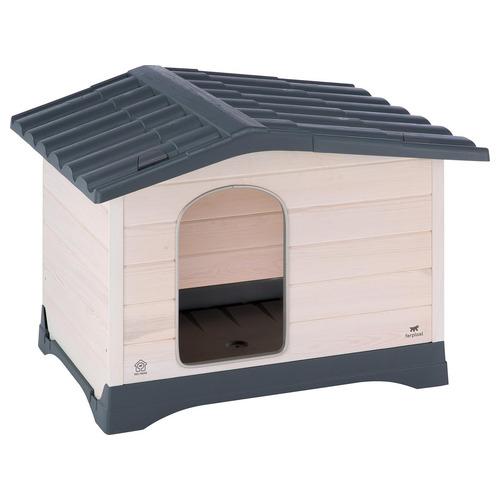 Ferplast Caseta Exte Madera Resina Dog Lodge 90 88x72x66cm
