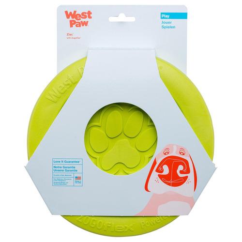West Paw Juguete Zogoflex Zisc L 22cm Verde