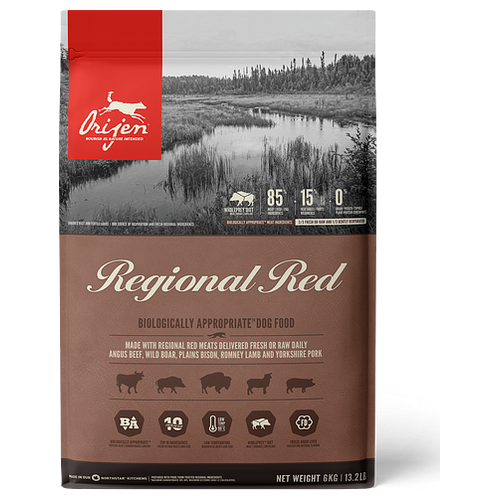 Orijen Canine Adult Regional Red 6kg 
