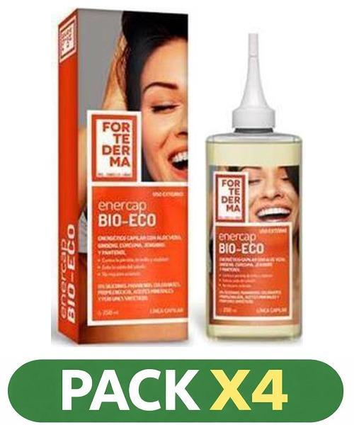 Pack x4 Fortederma - Enercap BIO - ECO - Herbora - 250 ml.