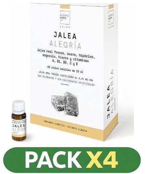 Pack x4 Normonerv - Jale Real Alegría - Herbora - 20 viales (Deprefin)