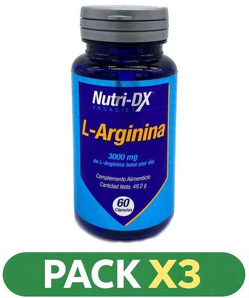 Pack x3 L ArgininaNutri - Ynsadiet - 60 cápsulas