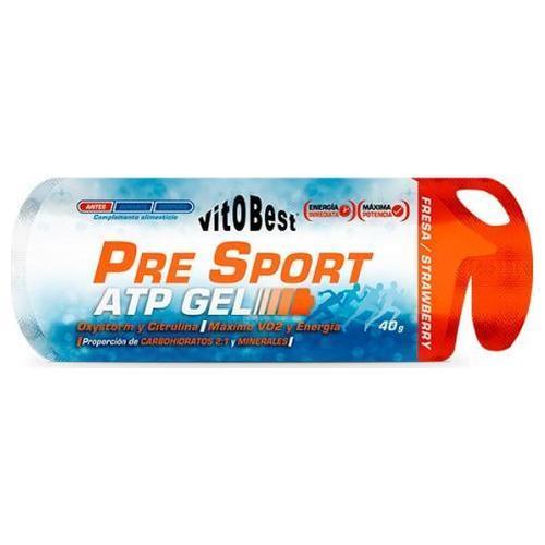 Gel Pre Sport ATP Fresa - Vitobest - 12 unidades