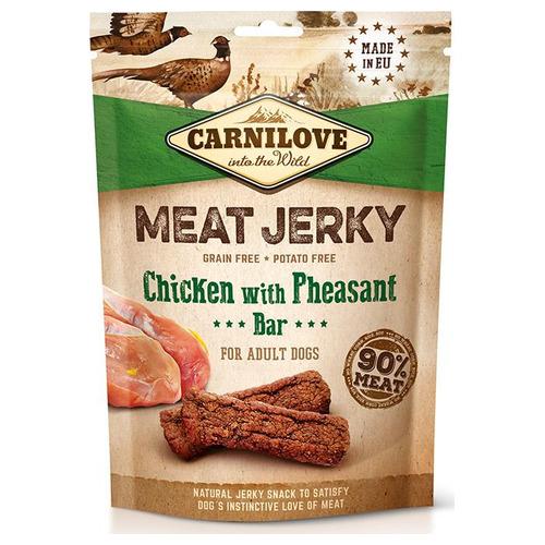 Carnilove Jerky Pollo Y Faisan Barritas 12x100gr