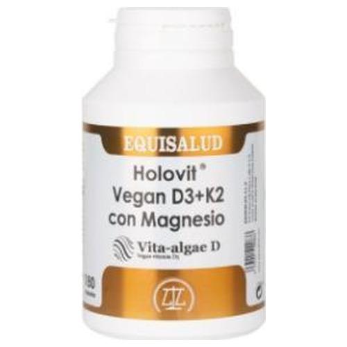 Holovit Vegan D3+k2 Con Magnesio 180 Cap