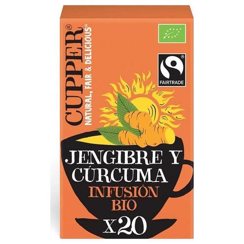 Infusion De Jengibre Y Curcuma Bio 20 Bolsas