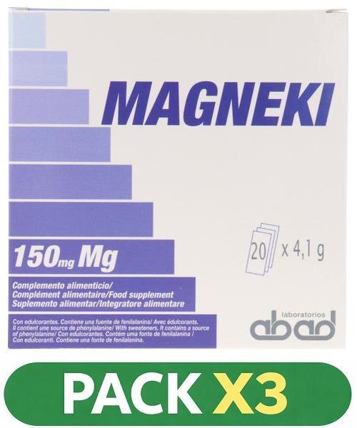Pack x3 Magneki - Abad - 20 sobres