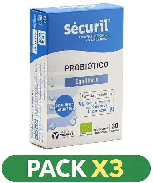 Pack x3 Securil - Abad - 30 cápsulas