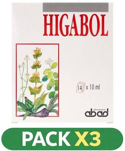 Pack x3 Higabol - Abad - 14 sobres