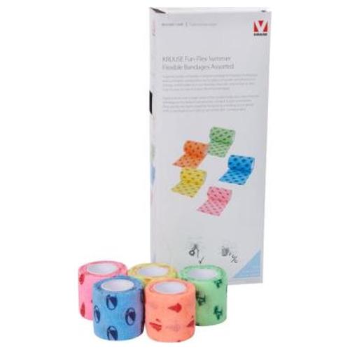 Venda Cohesiva Fun-flex Summer Surtido 5cm 10uds Kruuse