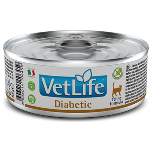 Farmina Vet Life Natural Diet Cat Diabetic 12x85gr