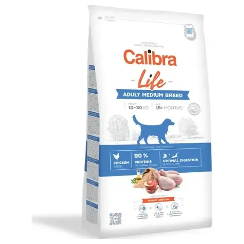 Calibra Dog Life Adult Medium Breed Frango 2,5kg