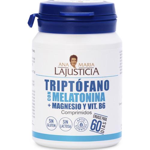 Triptofano con Melatonina Magnesio + Vit. B6 - Ana María Lajusticia - 60 comprimidos
