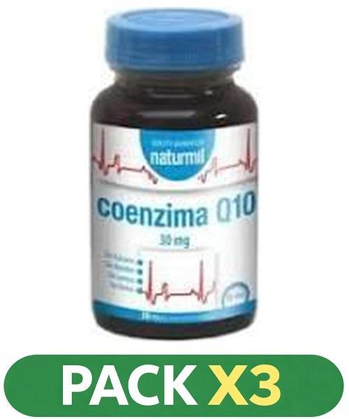 Pack x3 Co-Enzima Q10 30 mg. - Dietmed - 30 cápsulas