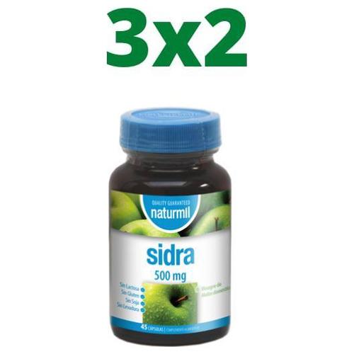 Pack x3 Sidra 500 mg. - Dietmed - 45 cápsulas