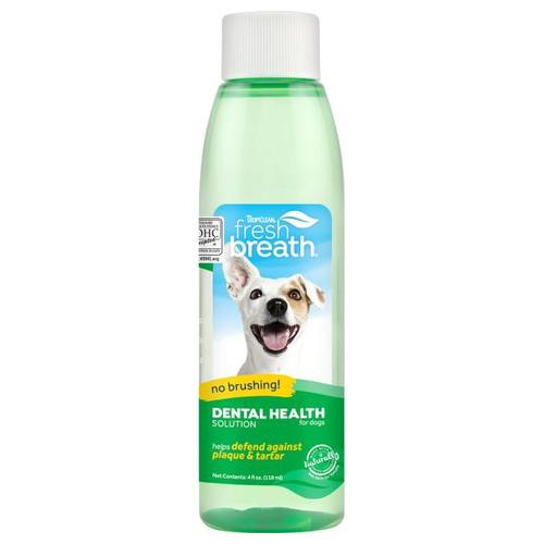 Tropiclean Fresh Breath Solucion Higiene Dental Perros 473ml