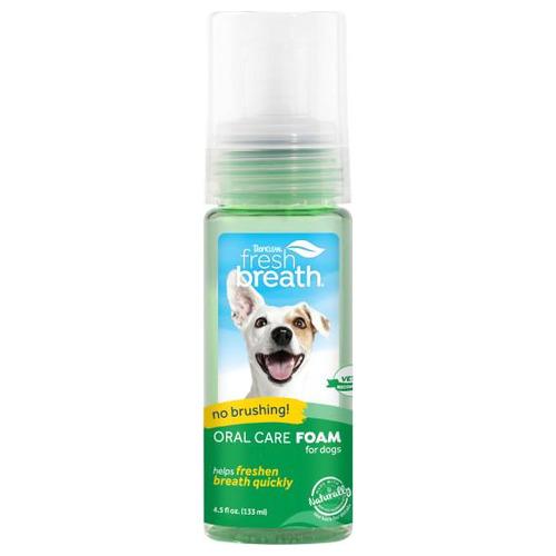 Tropiclean Fresh Breath Espuma Higiene Dental Menta 133ml