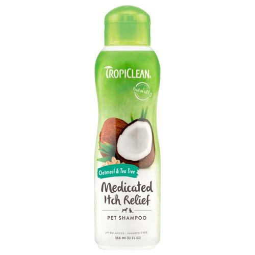 Tropiclean Champu Para Aliviar Picor Avena Y Arbol Te 355ml